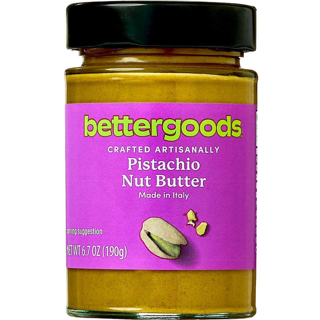 bettergoods Pistachio Nut Butter Spread, 6.7oz, 6 Servings