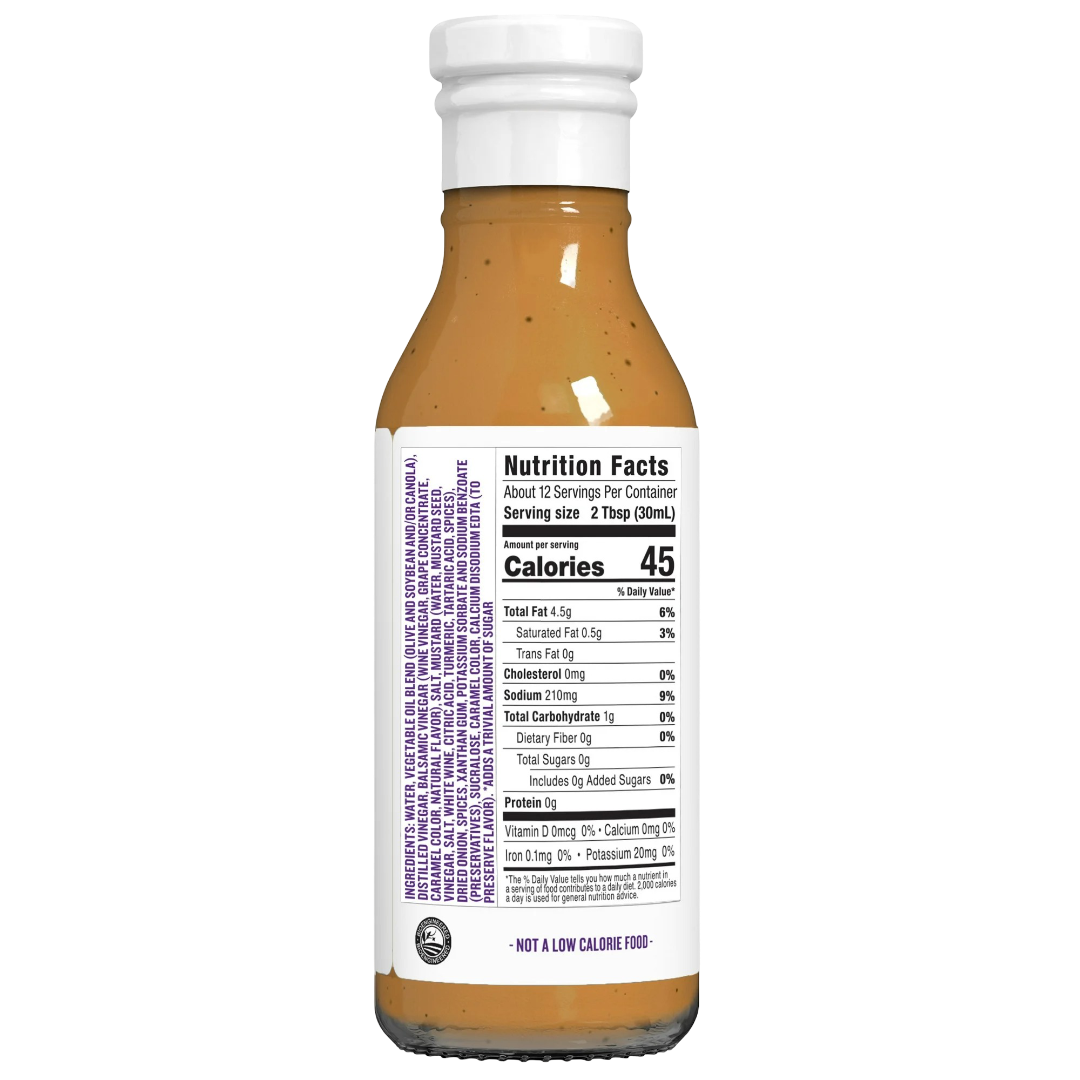 G Hughes Sugar Free Balsamic Vinaigrette Salad Dressing, 12oz
