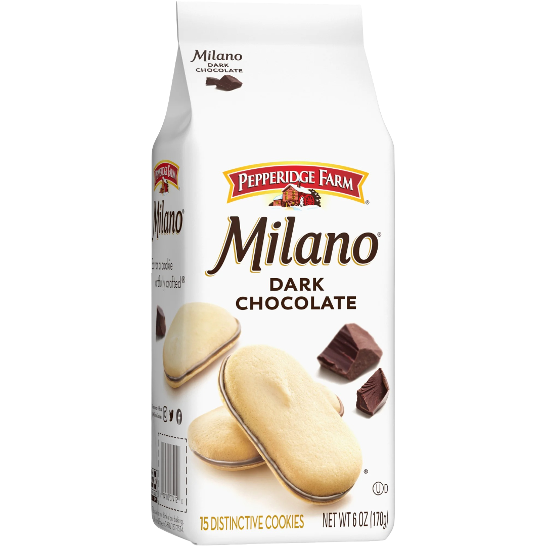 Pepperidge Farm Milano Dark Chocolate Cookies, 6oz