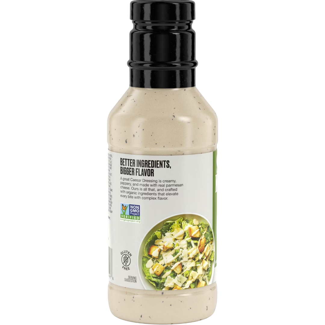 Smash Kitchen Organic Caesar Salad Dressing, 16 fl oz
