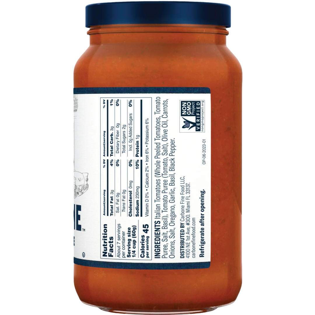 Carbone Fine Foods Original Pizza Sauce, 14oz