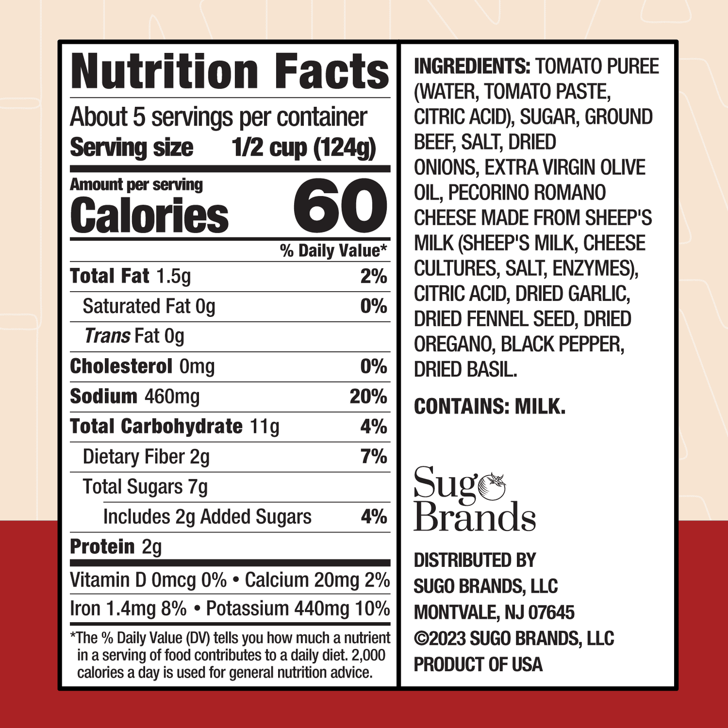 Francesco Rinaldi Meat Flavored Sauce, 23.5oz