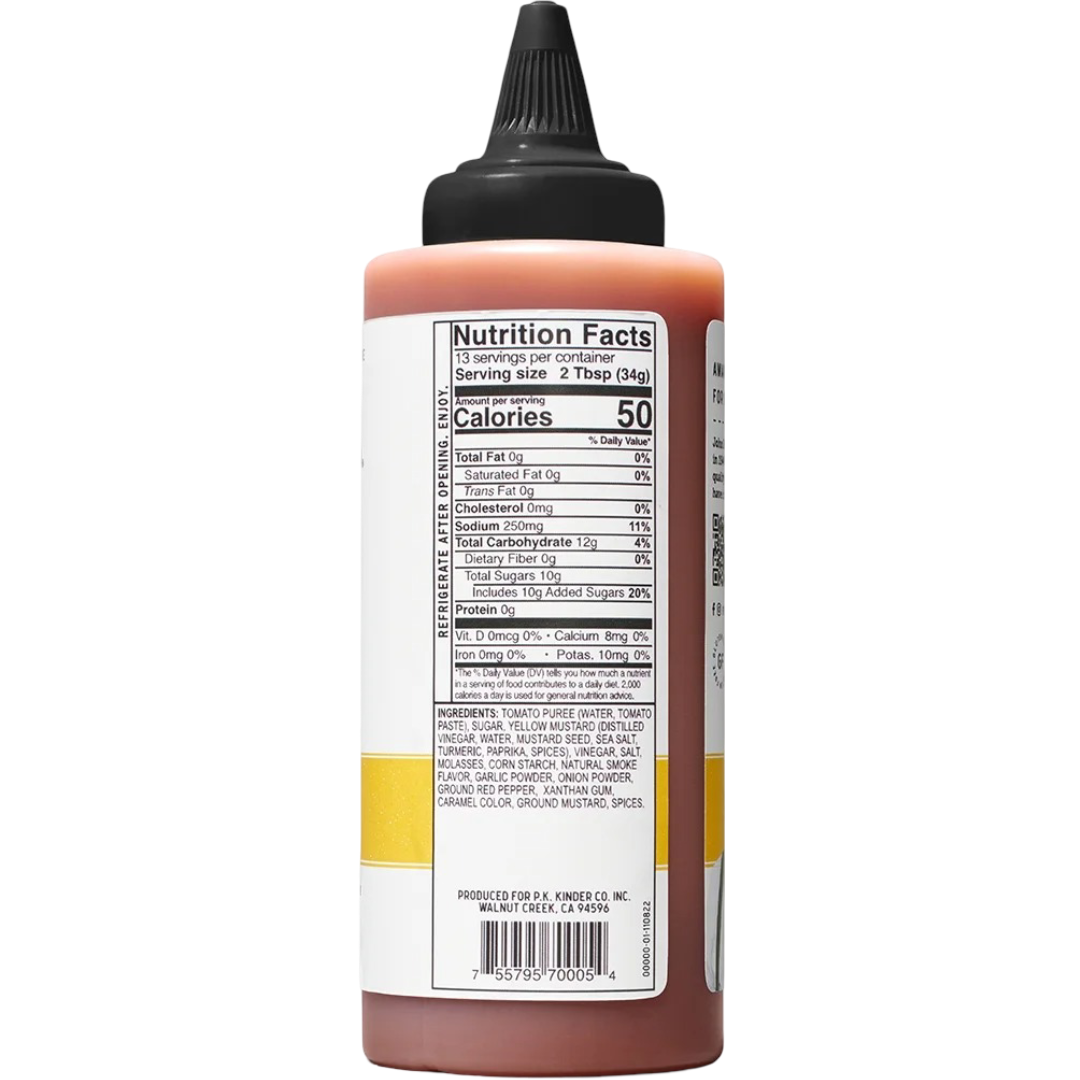 Kinder's Gold Barbecue BBQ Sauce, 15.3oz