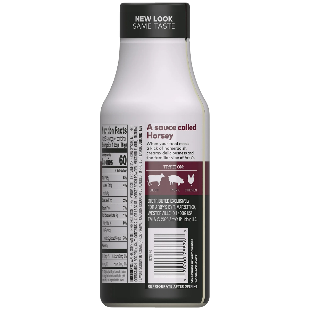 Arby's Horsey Sauce, 12 fl oz