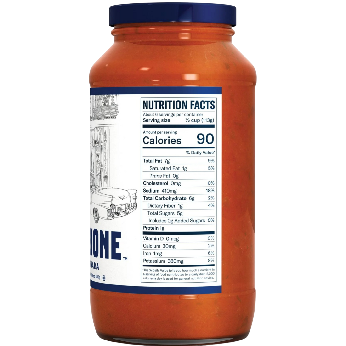 Carbone Fine Foods Marinara Sauce, 24oz