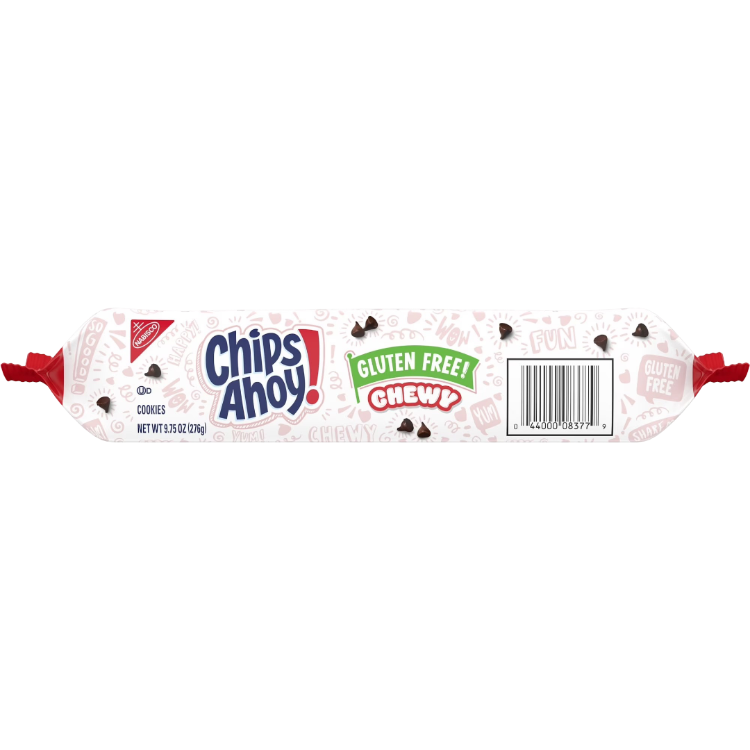 CHIPS AHOY! Chewy Gluten Free Fudgy Chocolate Chip Cookies, 9.75 oz