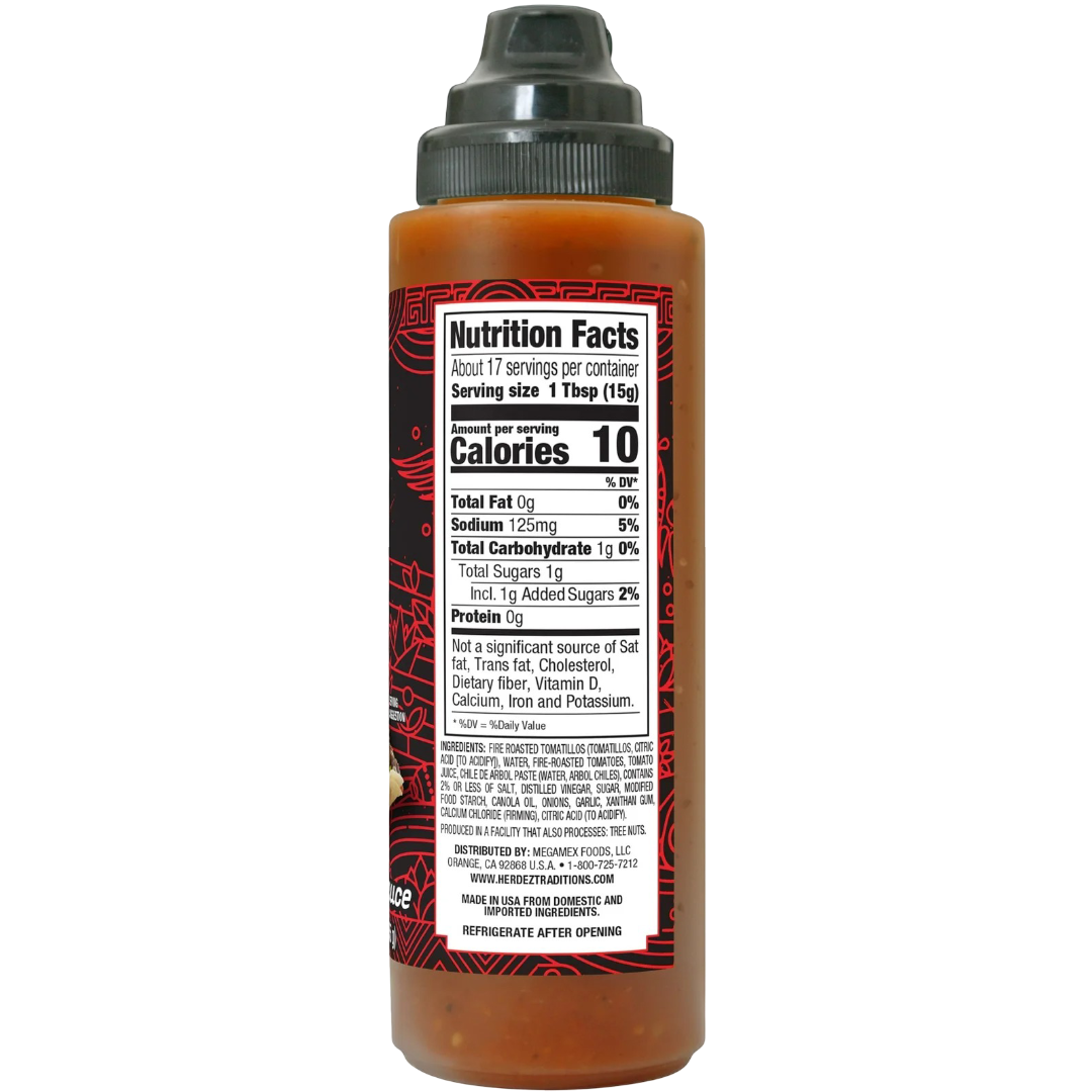 HERDEZ TAQUERIA Roja Taco Street Sauce, 9 oz