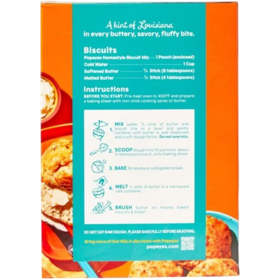 Popeyes Homestyle Biscuit Mix, 11.36 oz