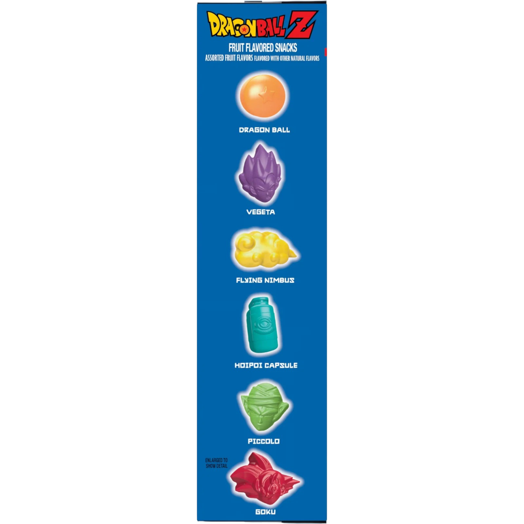 Dragon Ball Z Fruit Flavored Snacks, Gluten Free, 17.6 oz