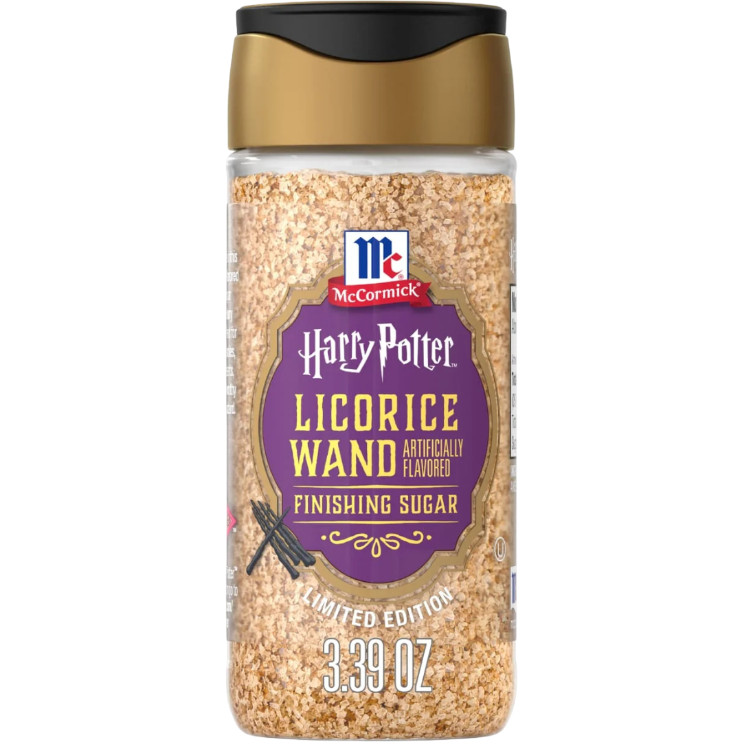 McCormick Harry Potter Licorice Wand Finishing Sugar, 3.39 oz