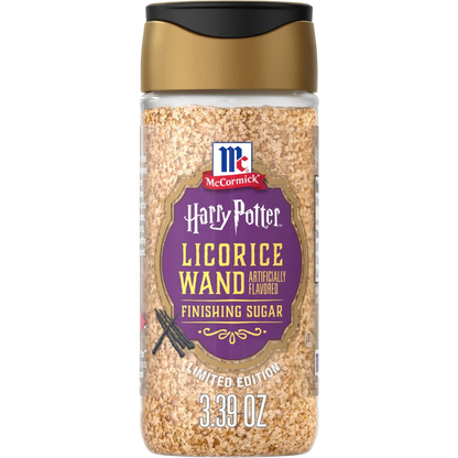 McCormick Harry Potter Licorice Wand Finishing Sugar, 3.39 oz