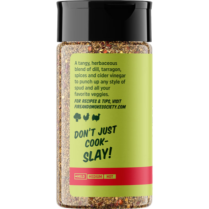 Fire & Smoke Society Potato Slayer Vegetable Seasoning Blend, 5 oz