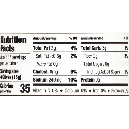 Mezzetta Pitted Greek Kalamata Olives, 9.5 oz