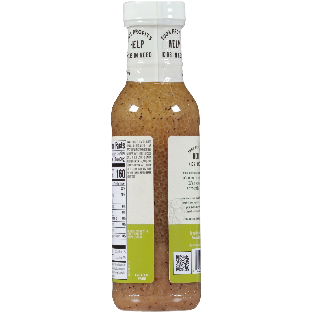 Newman's Own Classic Oil & Vinegar Dressing, 12 fl oz