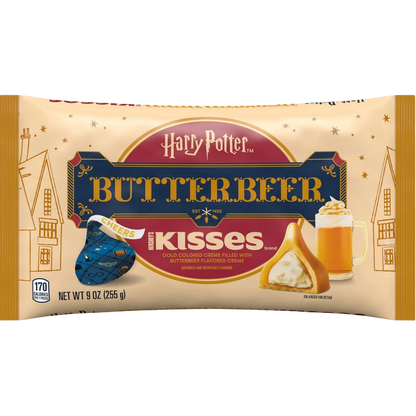 Hershey’s Kisses Harry Potter Butterbeer Creme Candy, 9 oz