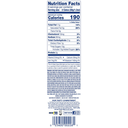 Tastykake Chocolate Peanut Butter Kandy Kakes, 8 oz