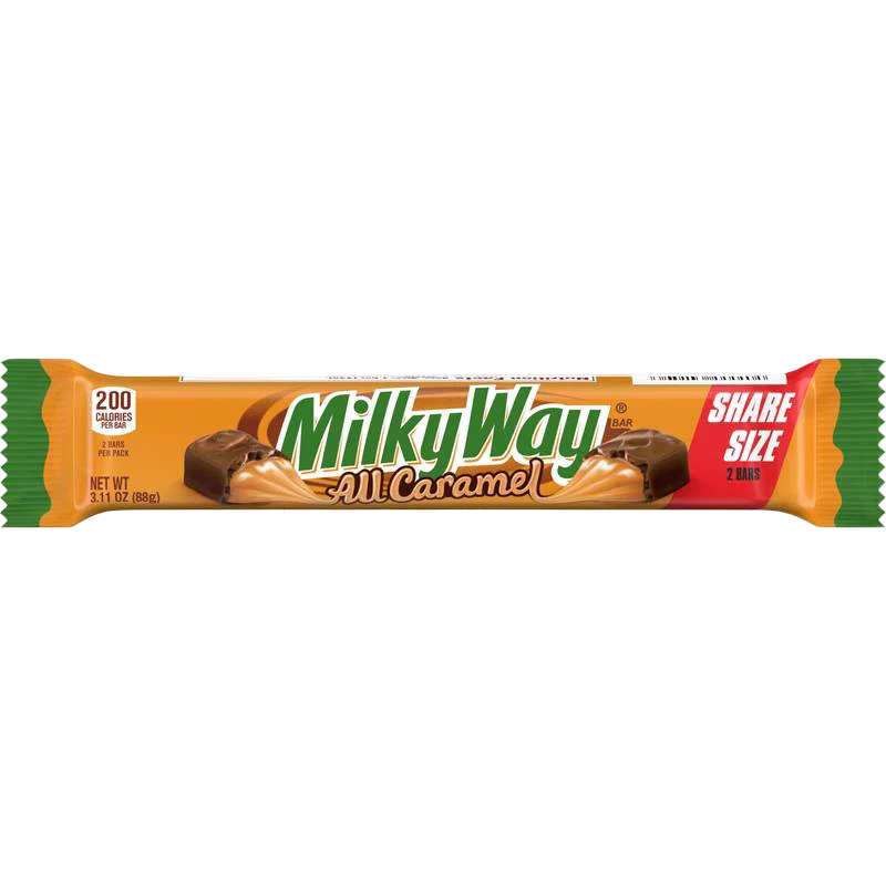 Milky Way All Caramel Milk Chocolate Bar, 3.11 oz