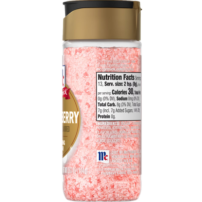 McCormick Strawberry Finishing Sugar, 3.67 oz