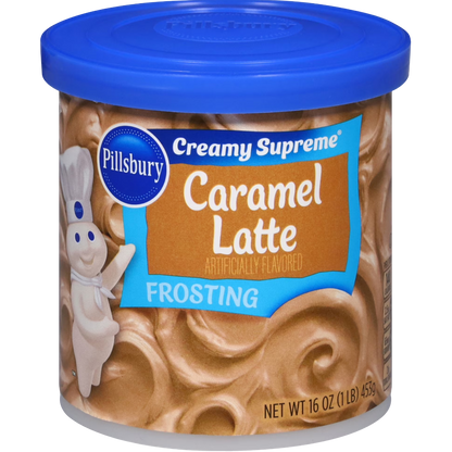 Pillsbury Creamy Supreme Caramel Latte Frosting, 16 oz