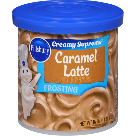 Pillsbury Creamy Supreme Caramel Latte Frosting, 16 oz