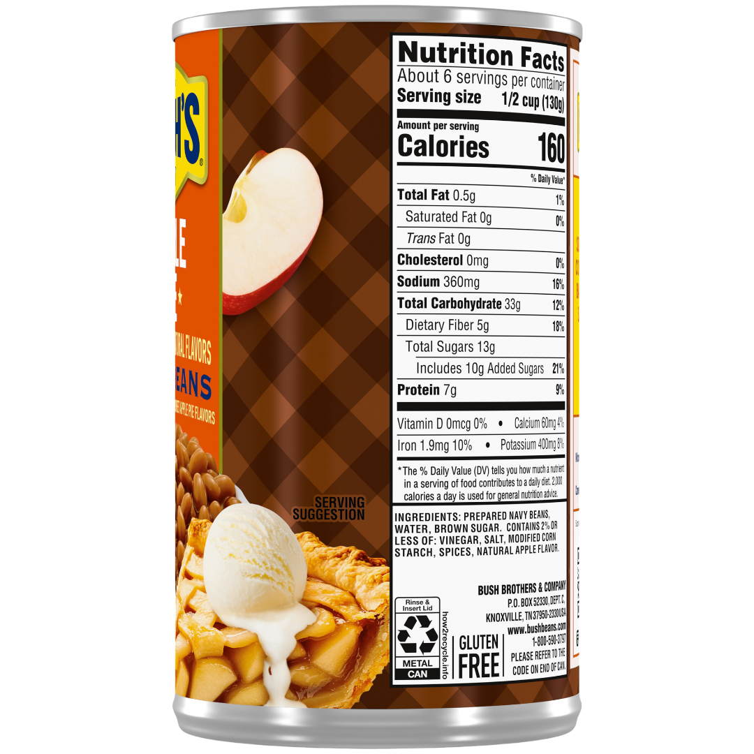 Bush's Baked Beans Apple Pie, Limited Edition, 27.9 oz