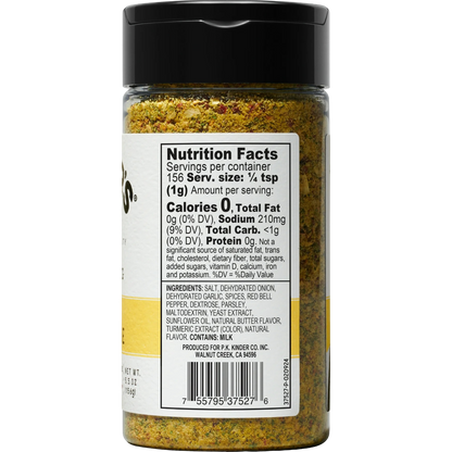 Kinder's Buttery Steakhouse Seasoning, 5.5oz