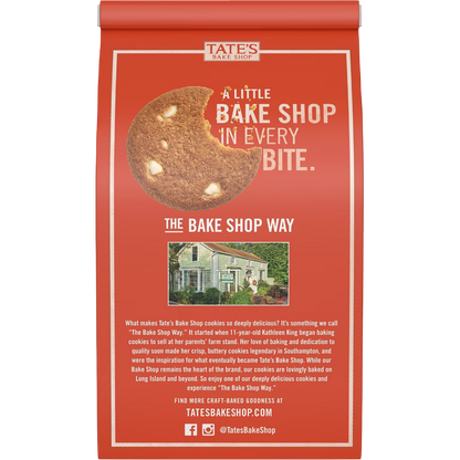Tate's Bake Shop Pumpkin Spice Cookies with White Chocolate Chips, 6.5 oz