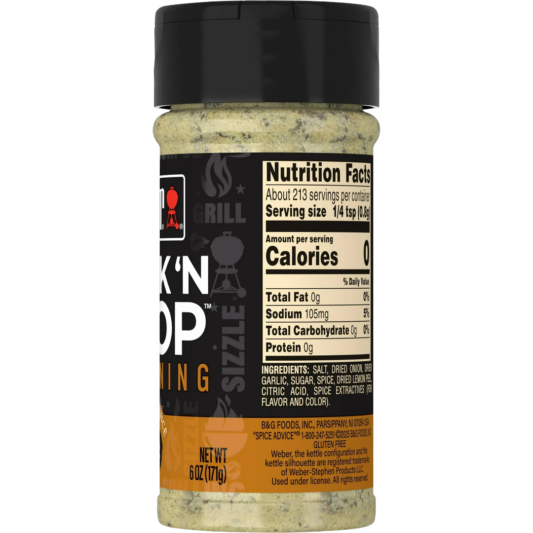 Weber Steak 'N Chop Seasoning, 6oz