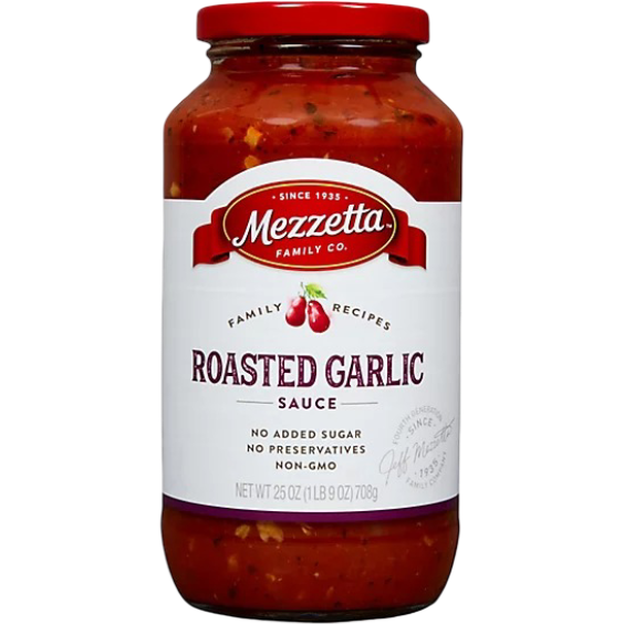 Mezzetta Family Recipes Roasted Garlic Sauce 25 oz