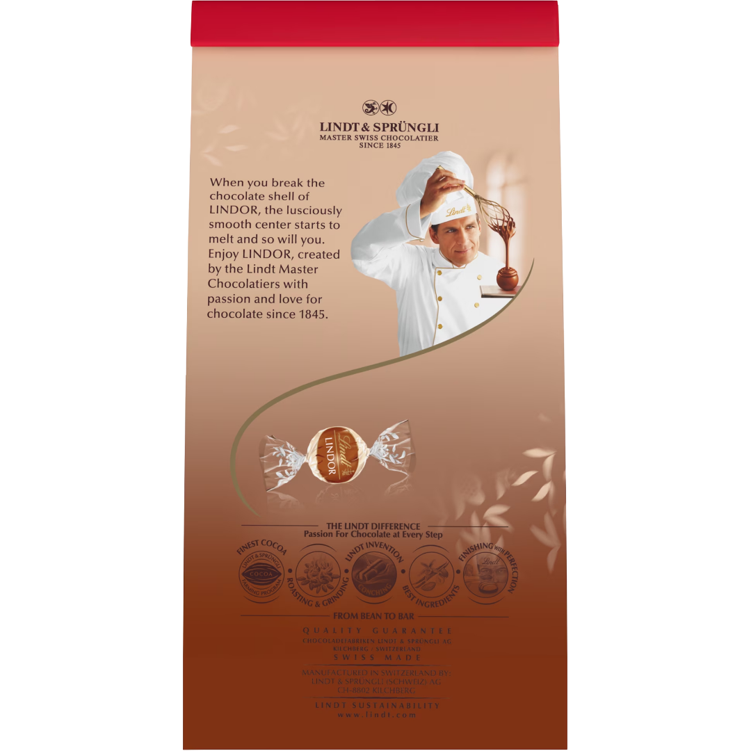 Lindt LINDOR Fall Tiramisu Milk Chocolate Candy Truffles, 5.3 oz