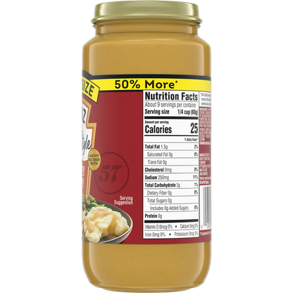 Heinz HomeStyle Turkey Gravy Value Size, 18oz