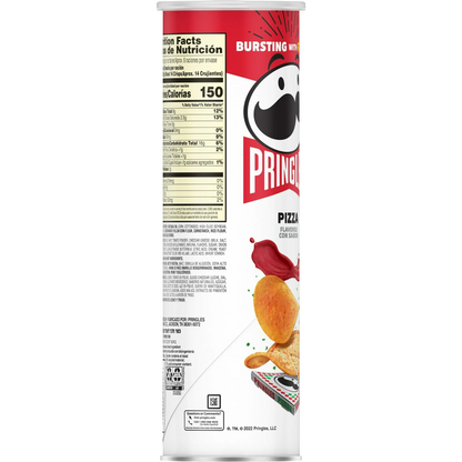 Pringles Pizza Potato Crisps Chips, 5.5oz