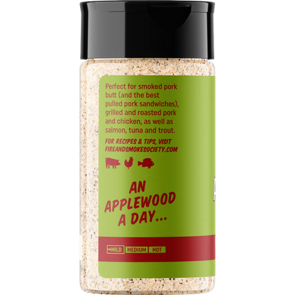 Fire & Smoke Society Smoky Applewood BBQ Seasoning, 6.9 oz
