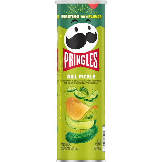 Pringles Dill Pickle Potato Crisps Chips, 5.5oz
