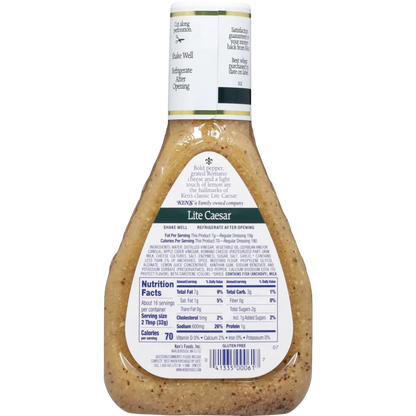 Ken's Steak House Lite Caesar Salad Dressing & Marinade, 16 fl oz