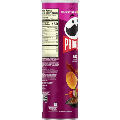 Pringles BBQ Potato Crisps Chips, 5.5oz