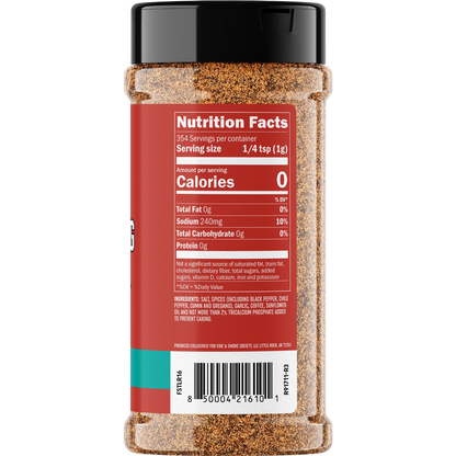 Fire & Smoke Society Thundering Longhorn Steak Seasoning Beef Rub, 12.5 oz