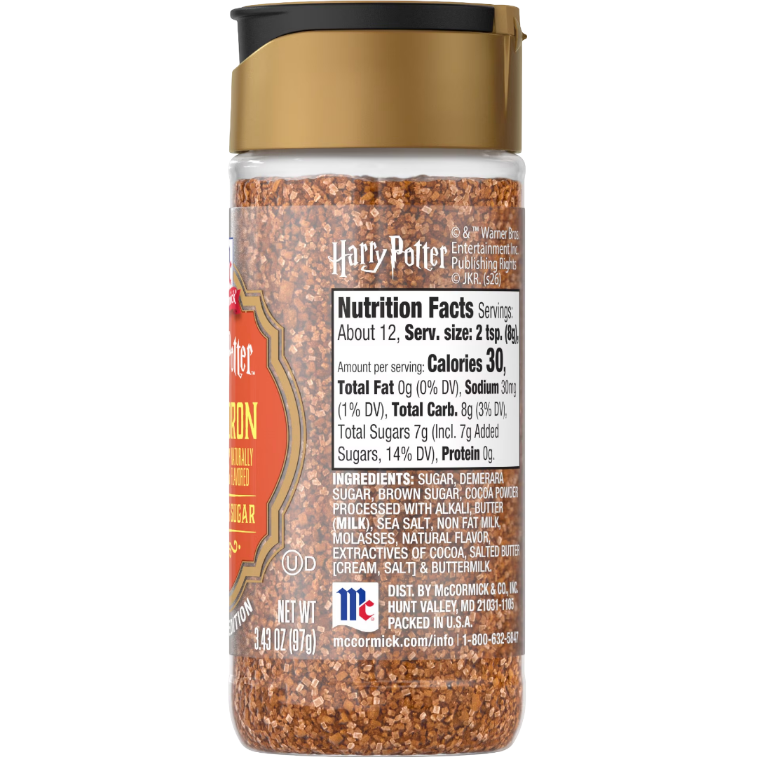 McCormick Harry Potter Cauldron Cake Finishing Sugar, 3.43 oz