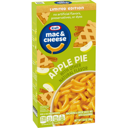 Kraft Mac & Cheese Apple Pie, Shelf Stable, 7.25oz