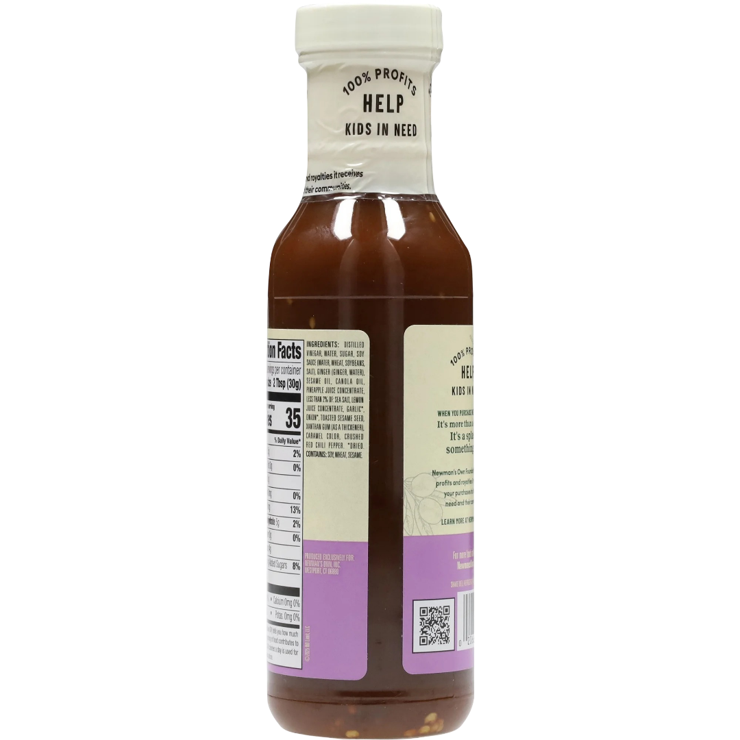 Newman's Own Sesame Ginger Dressing, 12 fl oz