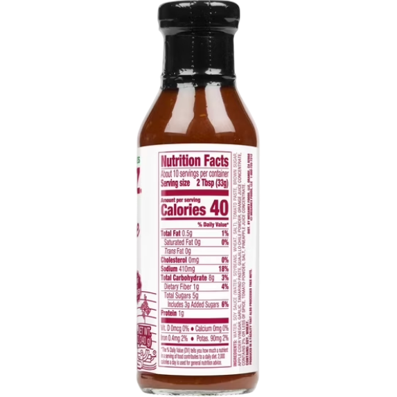 HERDEZ Sweet & Tangy Mexican-Style BBQ Sauce Medium, 12 oz