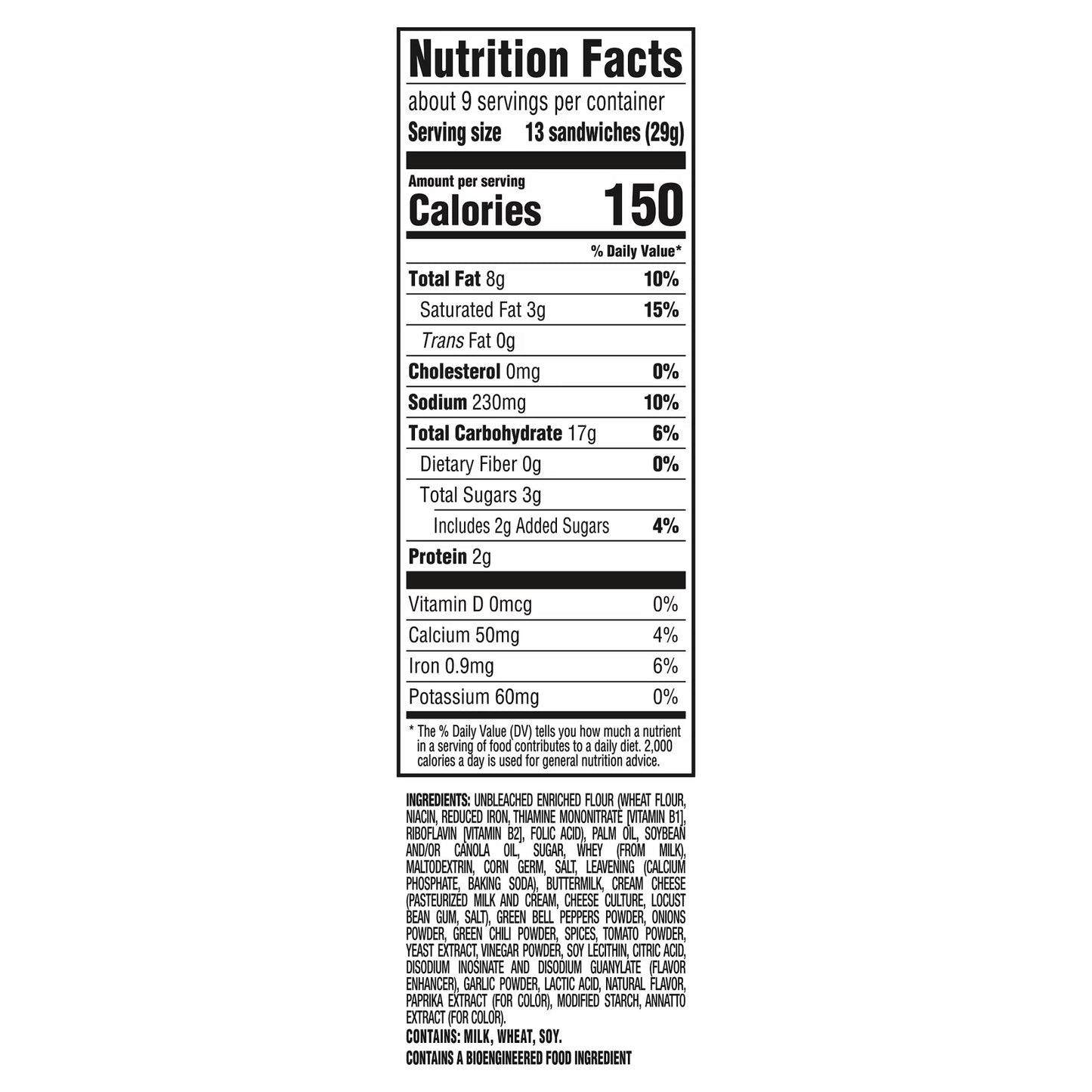 RITZ Bits Flavor Charged Fiesta Salsa Sandwich Crackers, 8.8 oz