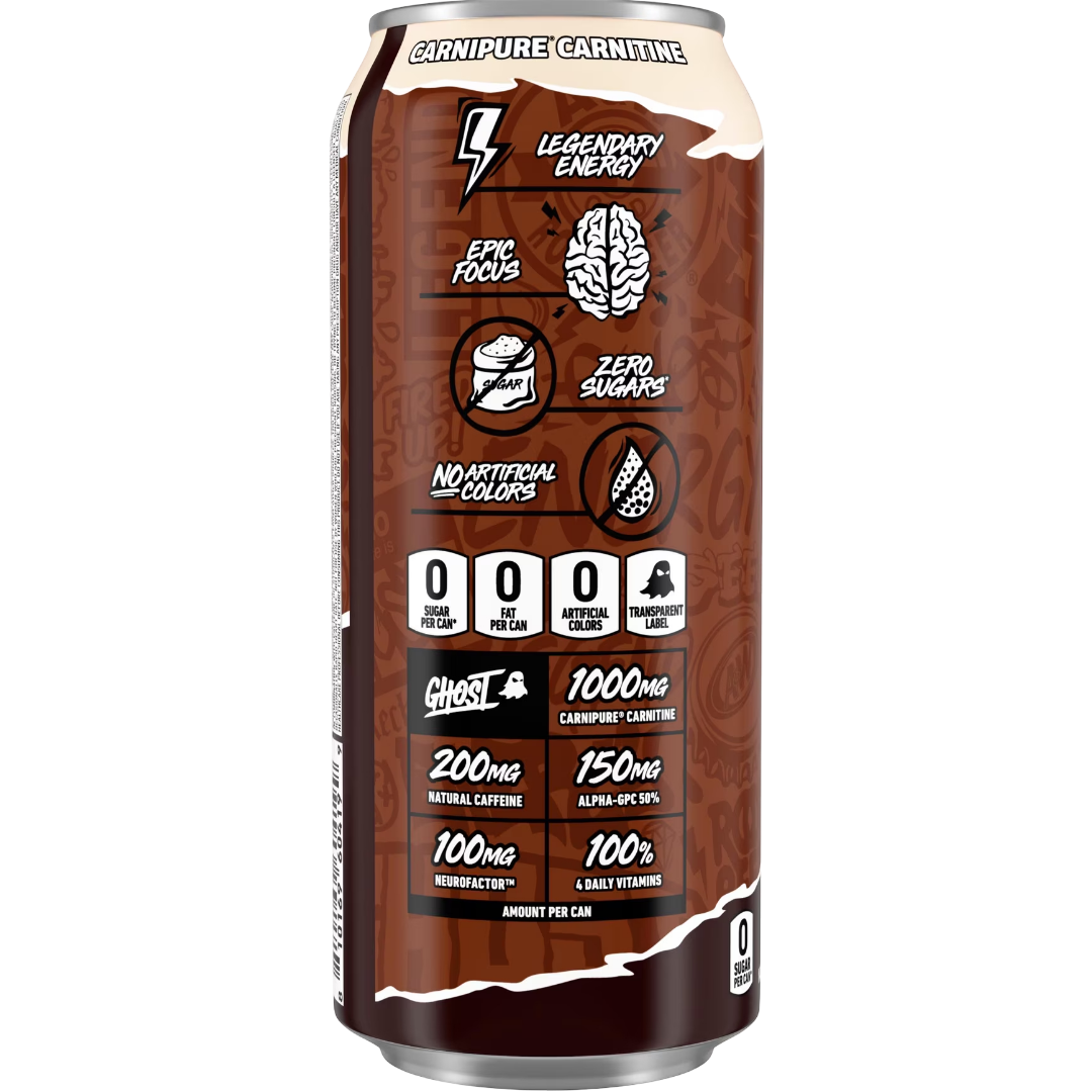GHOST ENERGY Zero Sugar Energy Drink, A&W Root Beer, 16 fl oz