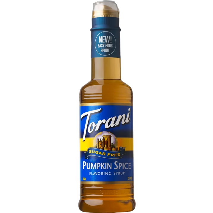 Torani Sugar Free Pumpkin Spice Coffee Syrup, 12.7 oz