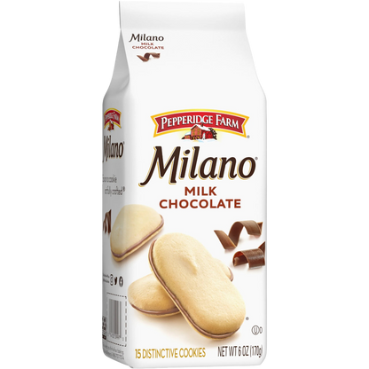 Pepperidge Farm Milano Milk Chocolate Cookies, 6oz