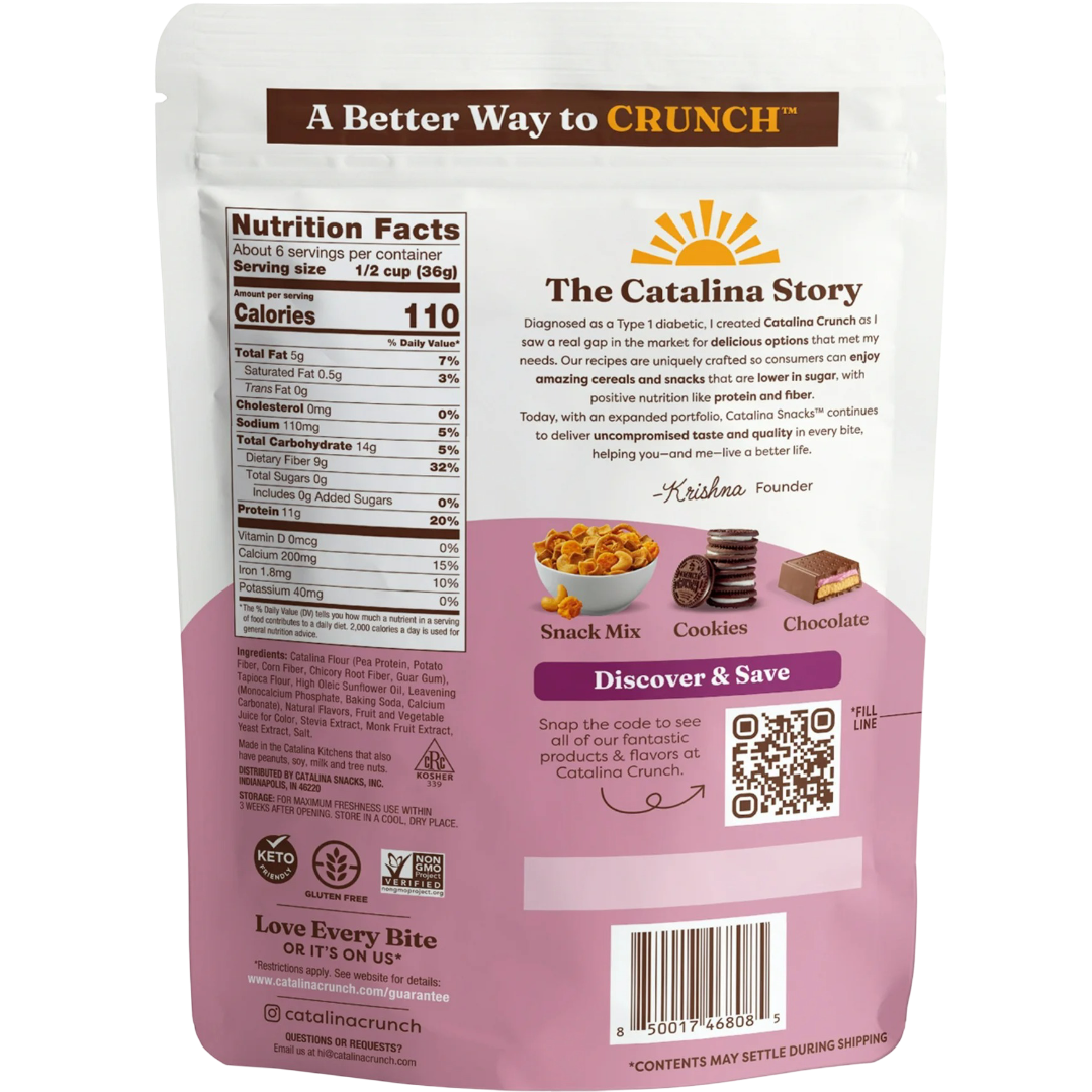 Catalina Crunch Fruity Protein Cereal, 8 oz