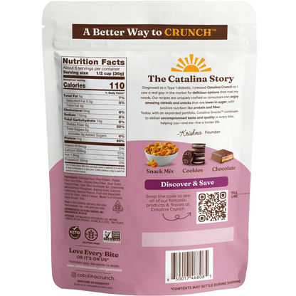 Catalina Crunch Fruity Protein Cereal, 8 oz