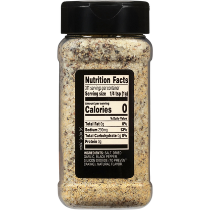 Weber Sav'ry SPG Seasoning, Salt Pepper Garlic Blend, 11 oz