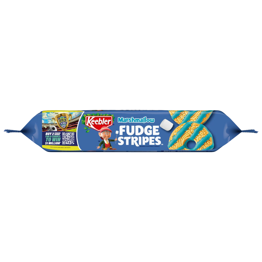 Keebler Fudge Stripes Marshmallow, Limited Edition, 9.5 oz