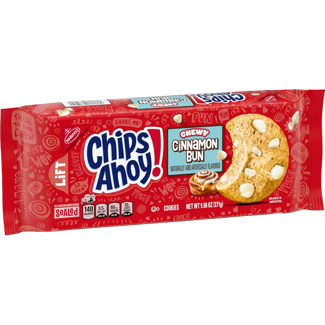 CHIPS AHOY! Chewy Cinnamon Bun Cookies, 9.58 oz